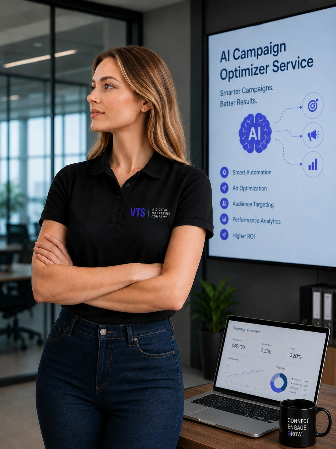 AI Campaign Optimizer planning and audit by V Touch Solutions