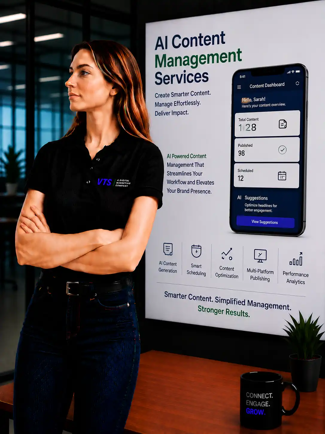AI Content Management planning and audit by V Touch Solutions