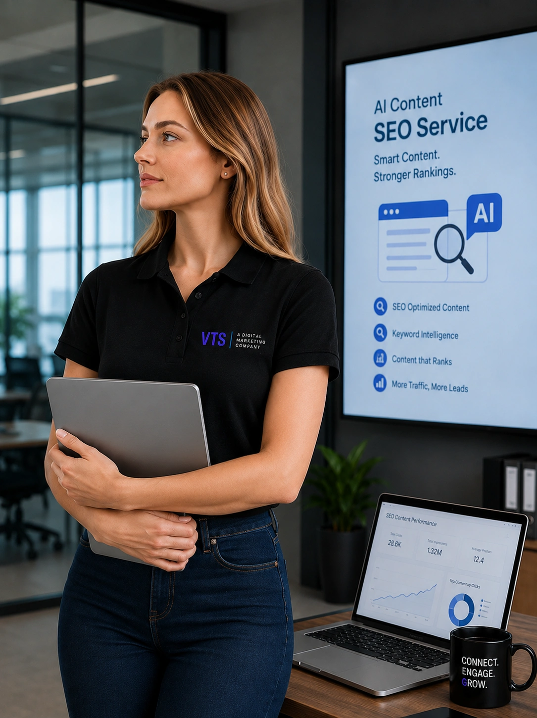 AI SEO Strategy planning and audit by V Touch Solutions