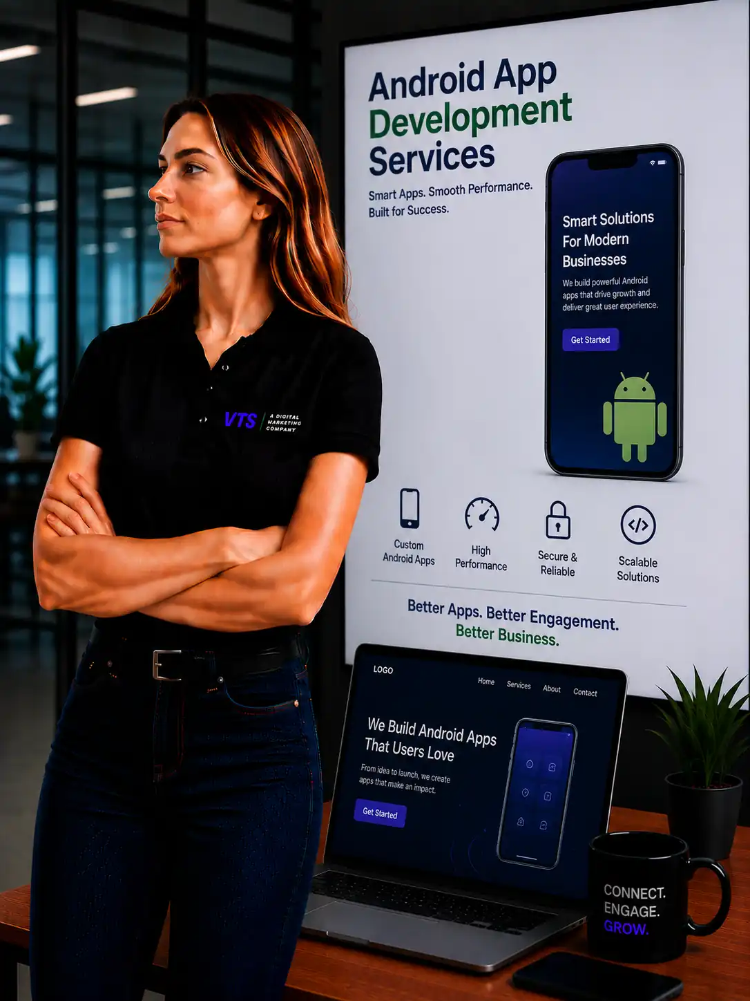 Android App Development planning and audit by V Touch Solutions