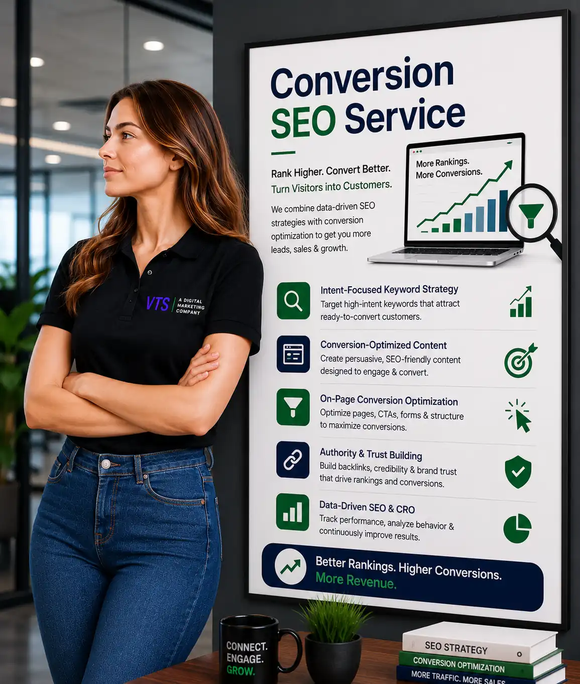 Conversion SEO planning and audit by V Touch Solutions