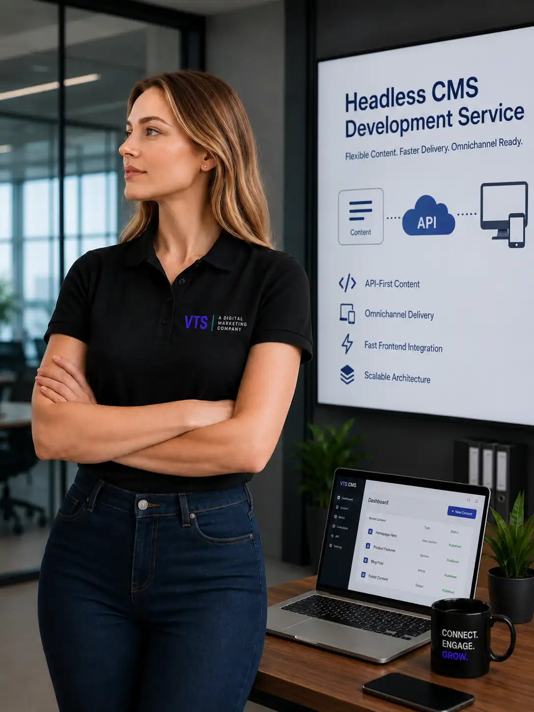 Headless CMS Development planning and audit by V Touch Solutions