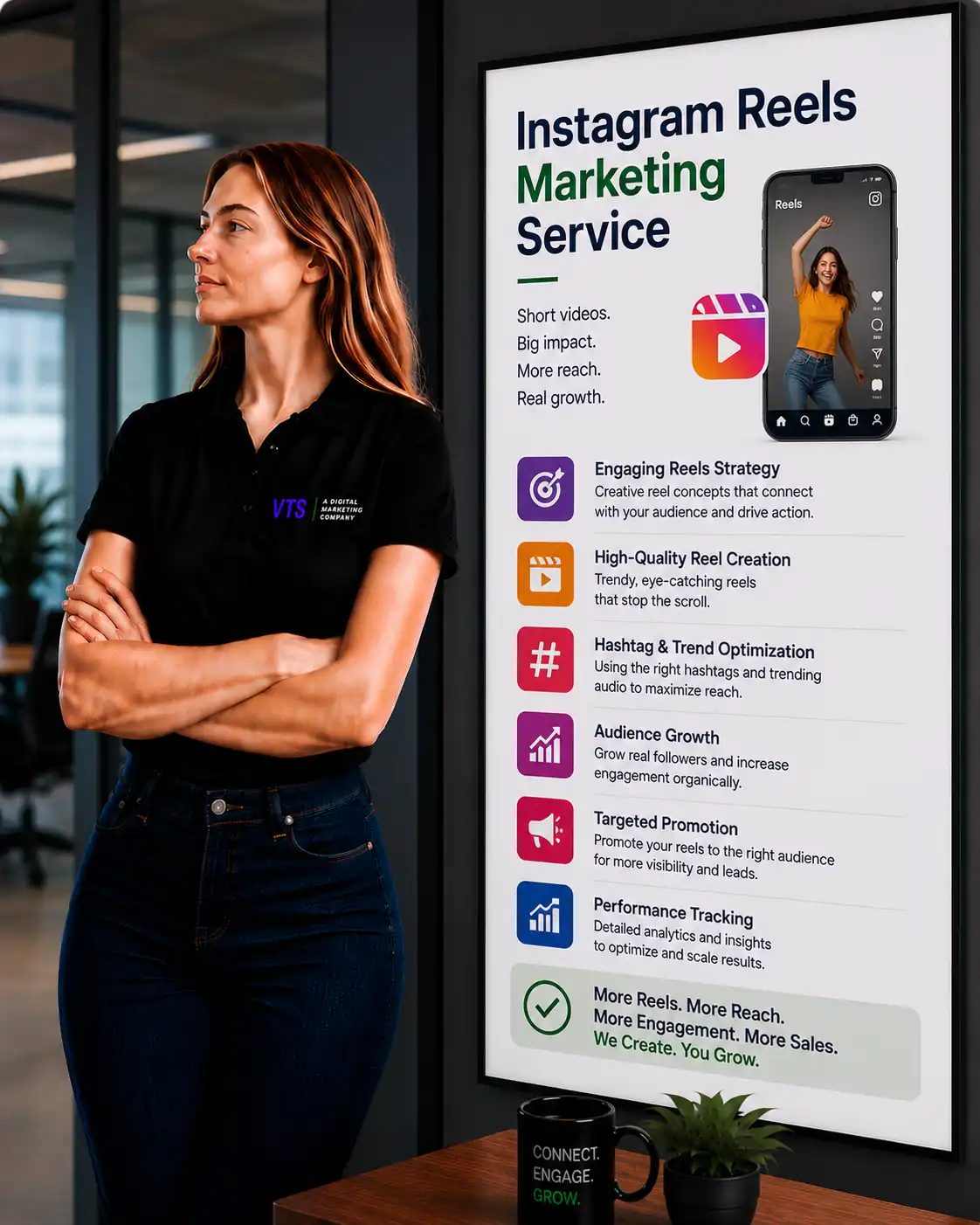 Instagram Reels Marketing planning and audit by V Touch Solutions