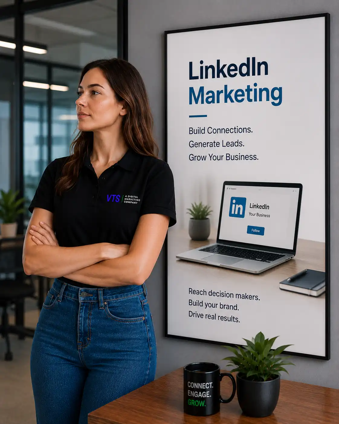 Linkedin Marketing planning and audit by V Touch Solutions
