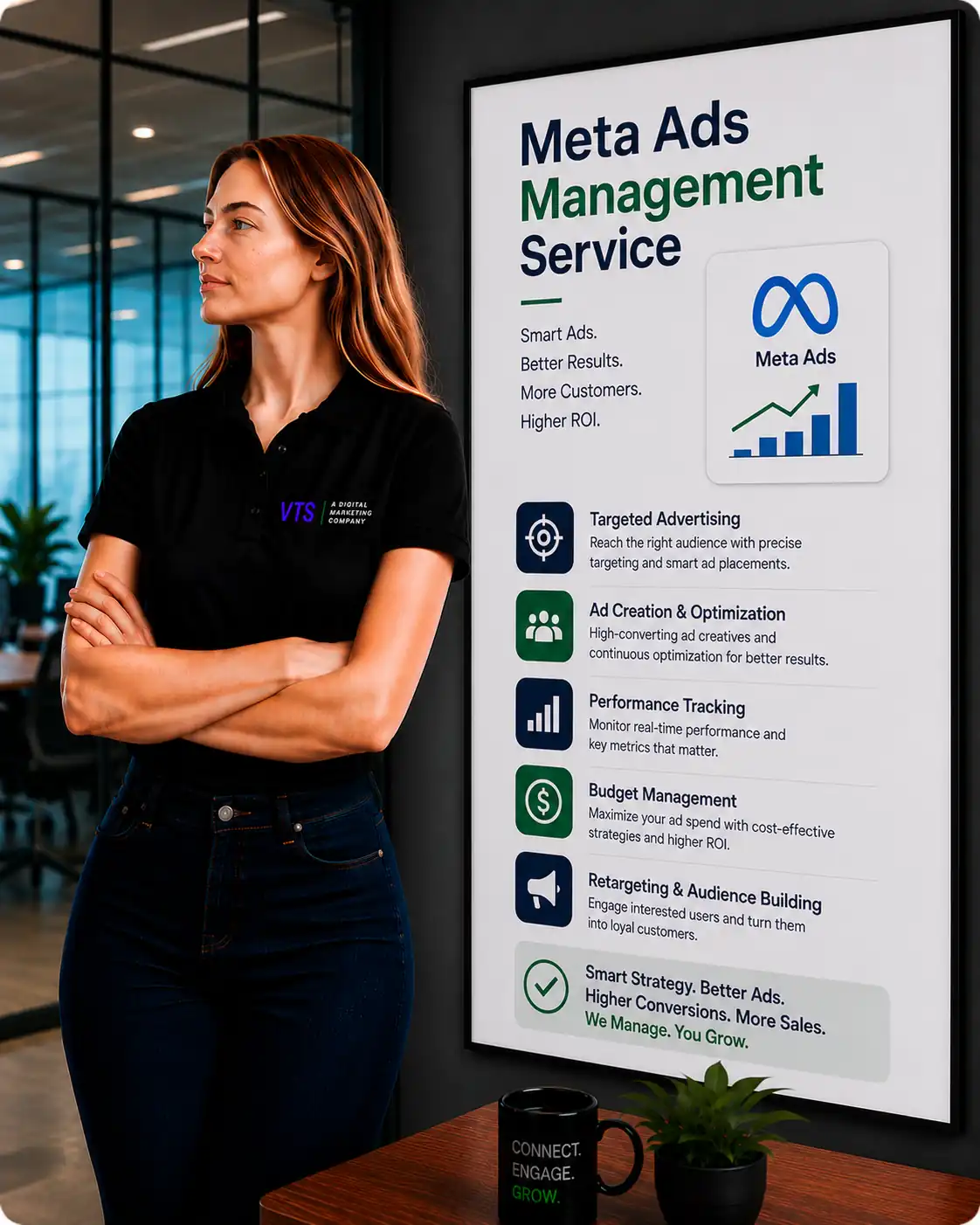 Meta Ads Management planning and audit by V Touch Solutions
