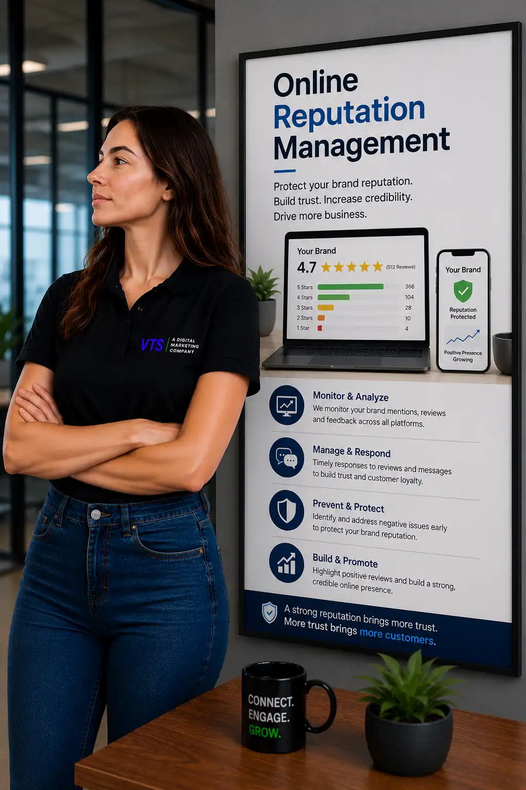 Online Reputation Management planning and audit by V Touch Solutions