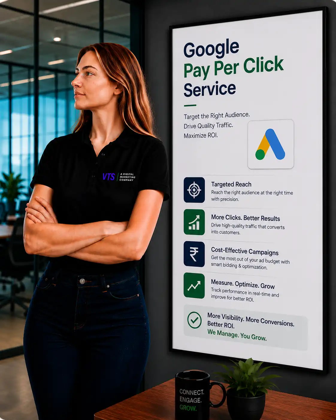 Pay Per Click planning and audit by V Touch Solutions