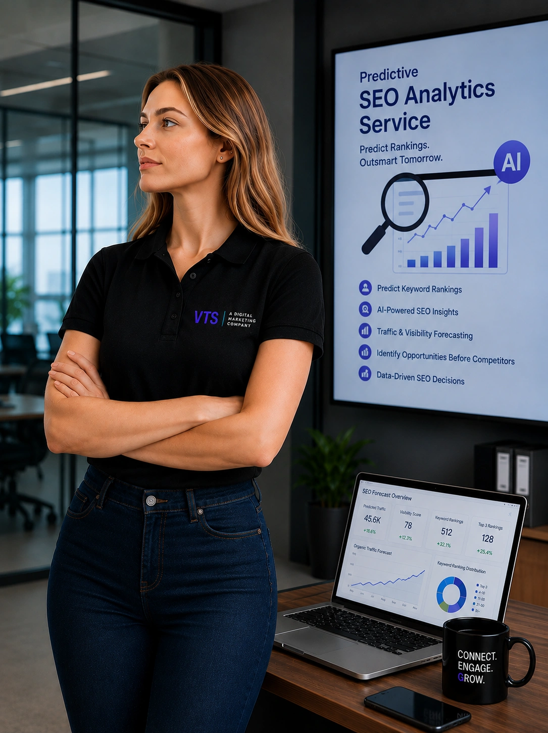 Predictive SEO Analytics planning and audit by V Touch Solutions