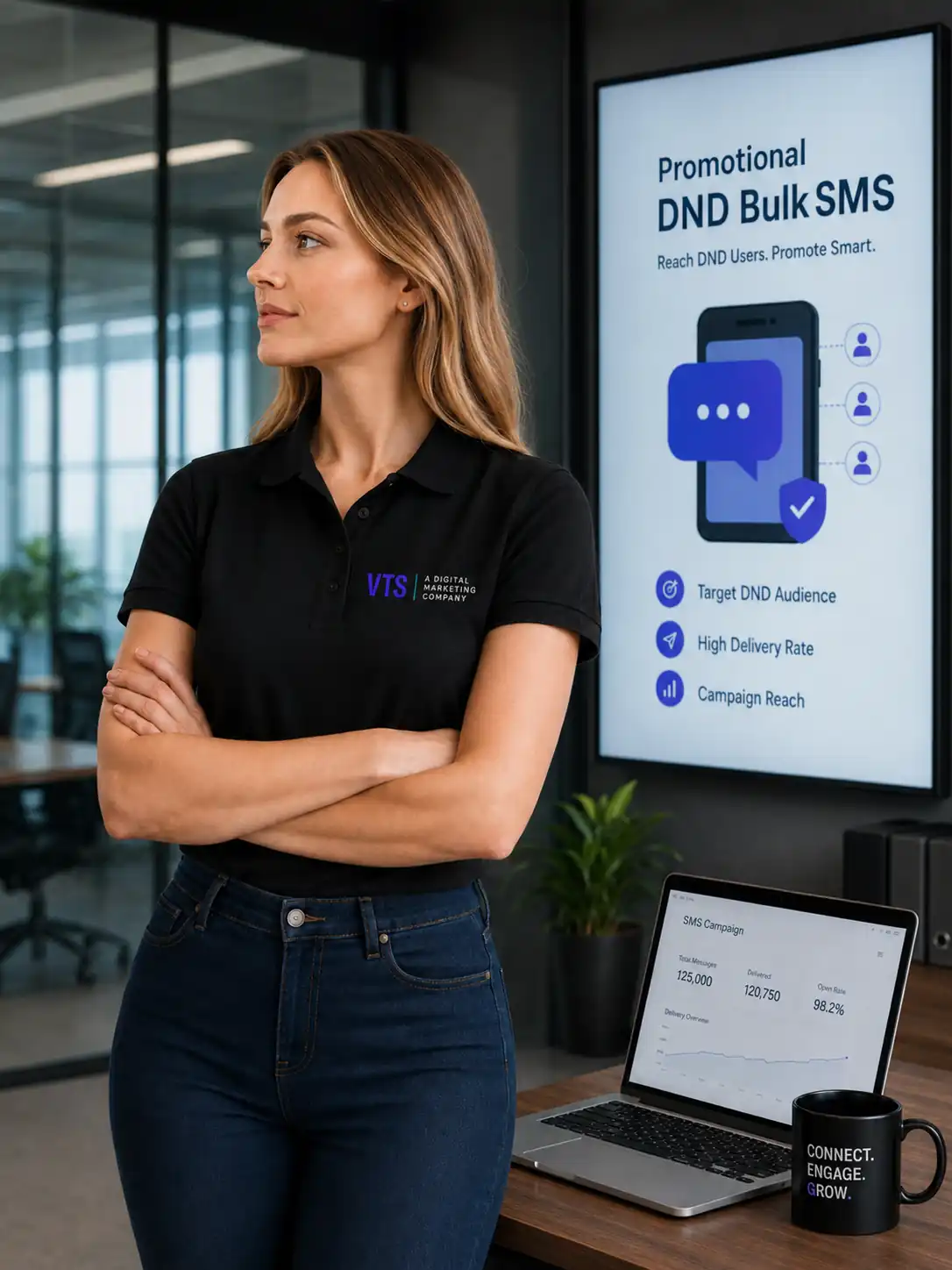 Promotional DND Bulk SMS planning and audit by V Touch Solutions