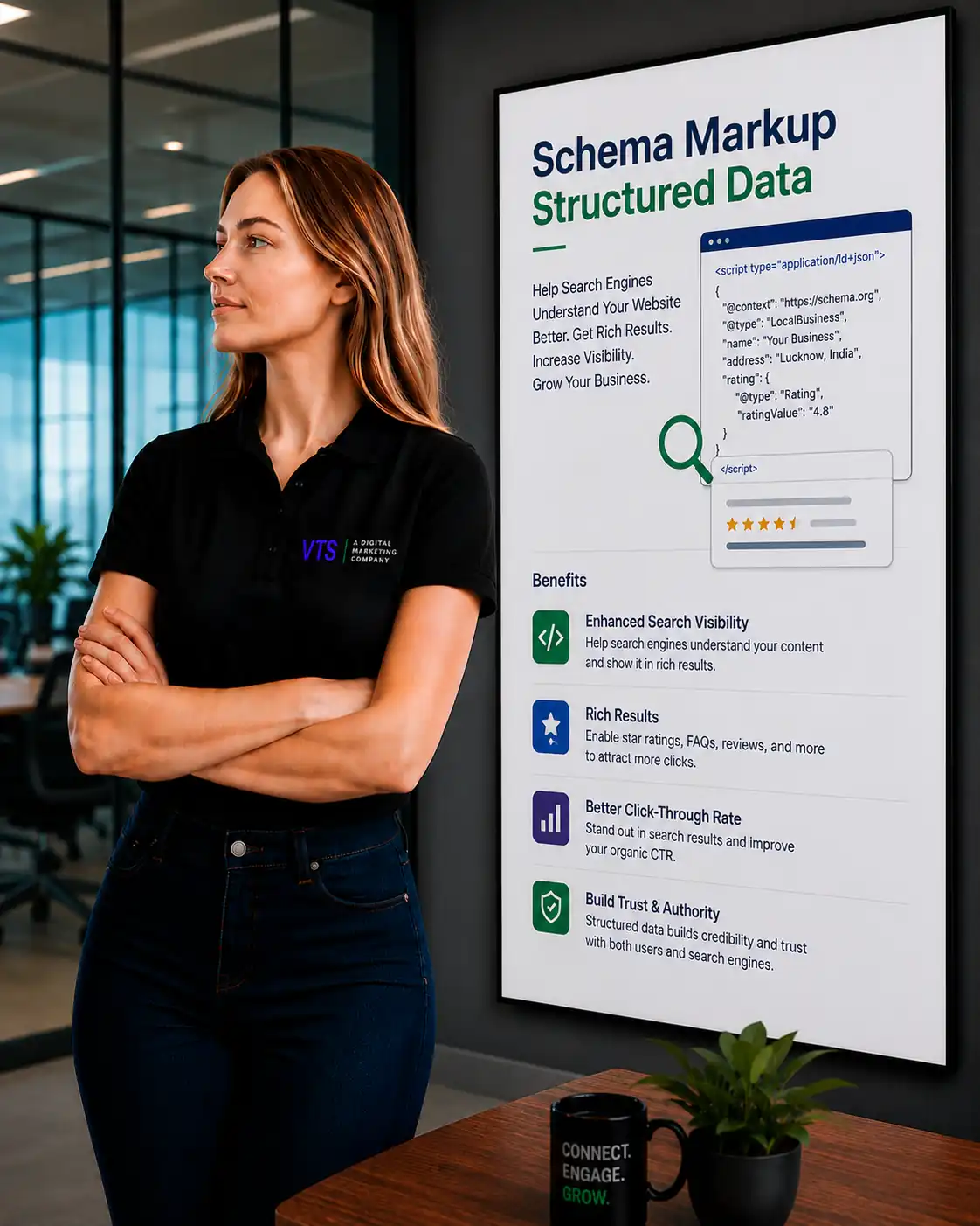 Schema Markup Structured Data planning and audit by V Touch Solutions