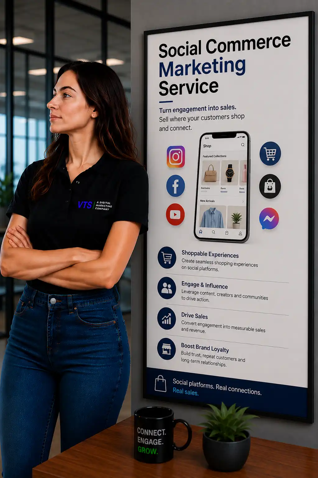 Social Commerce Marketing planning and audit by V Touch Solutions