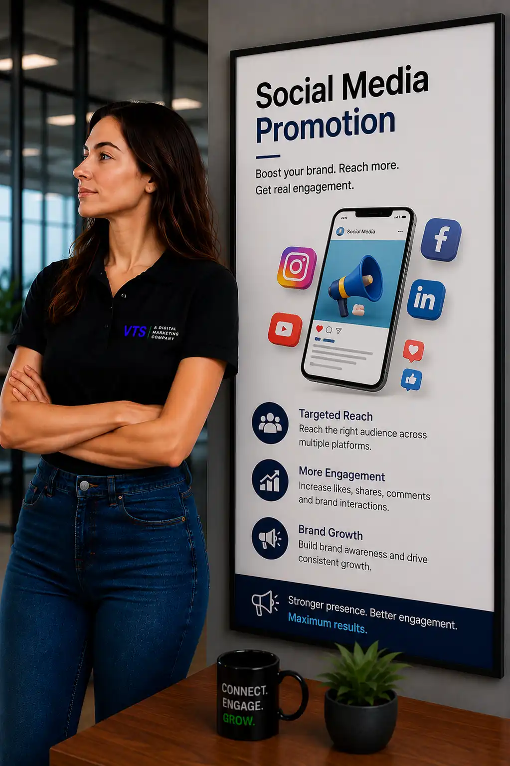 Social Media Promotion planning and audit by V Touch Solutions