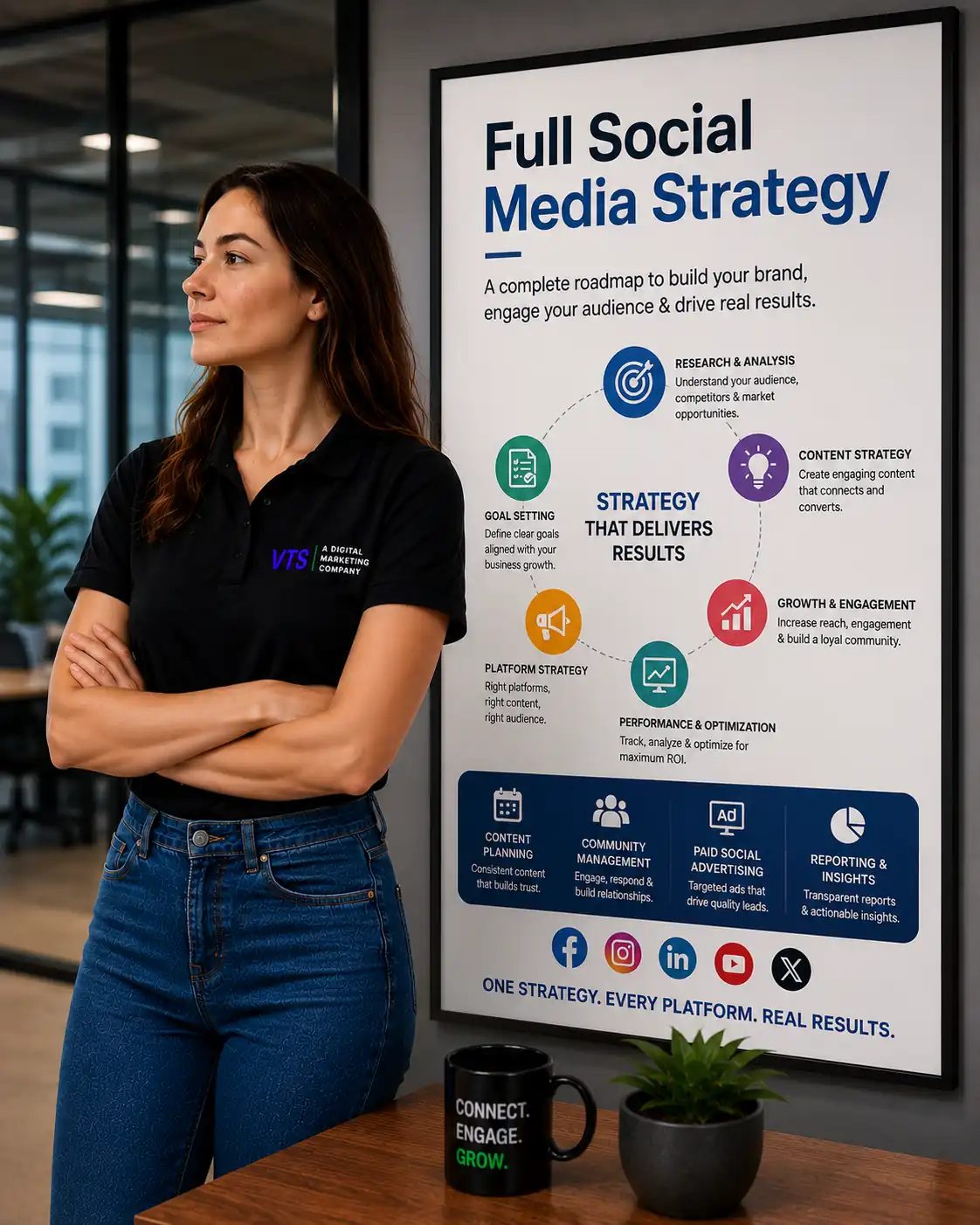 Social Media Strategy planning and audit by V Touch Solutions