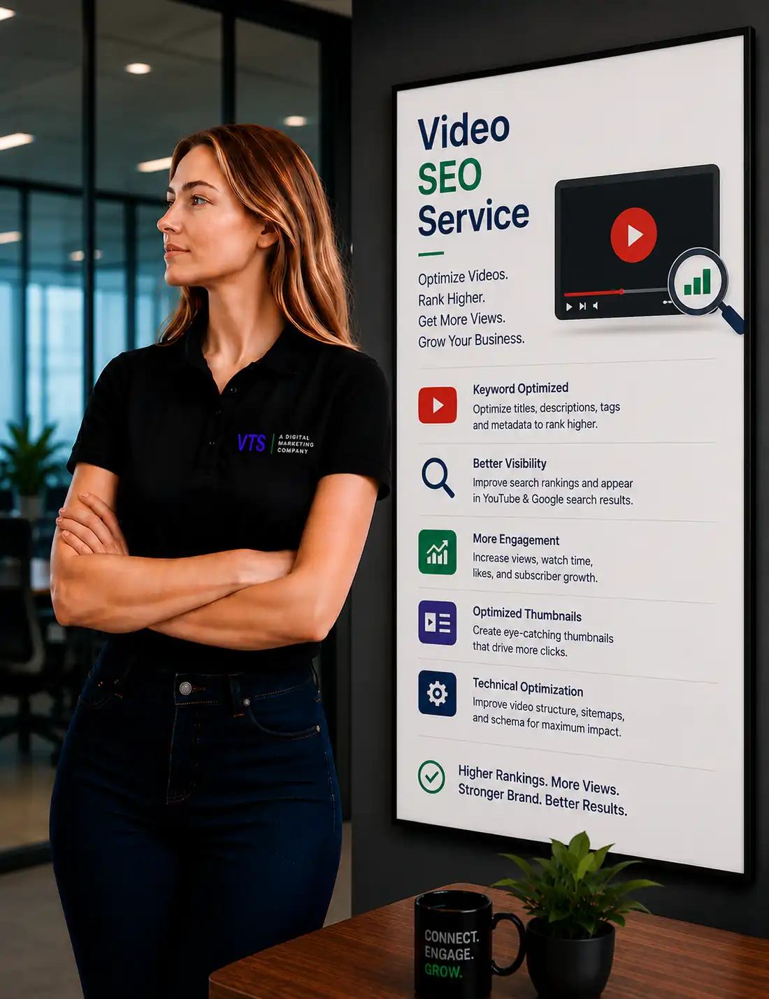 Video SEO planning and audit by V Touch Solutions