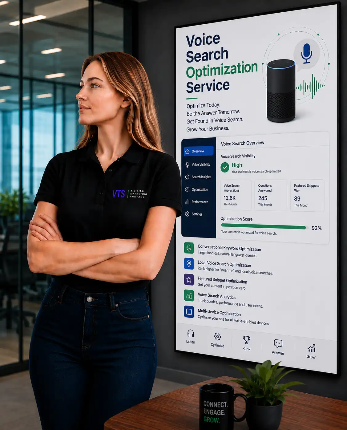 Voice Search Optimization planning and audit by V Touch Solutions