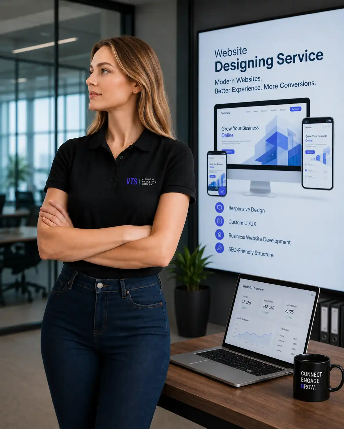 Website Designing planning and audit by V Touch Solutions