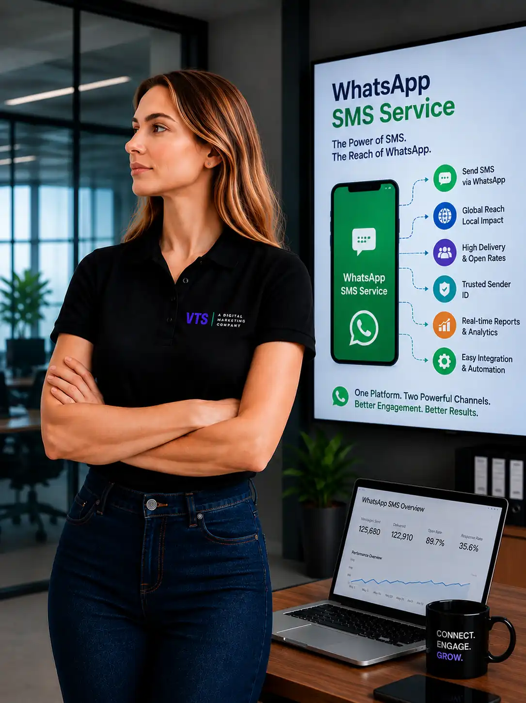 WhatsApp SMS planning and audit by V Touch Solutions