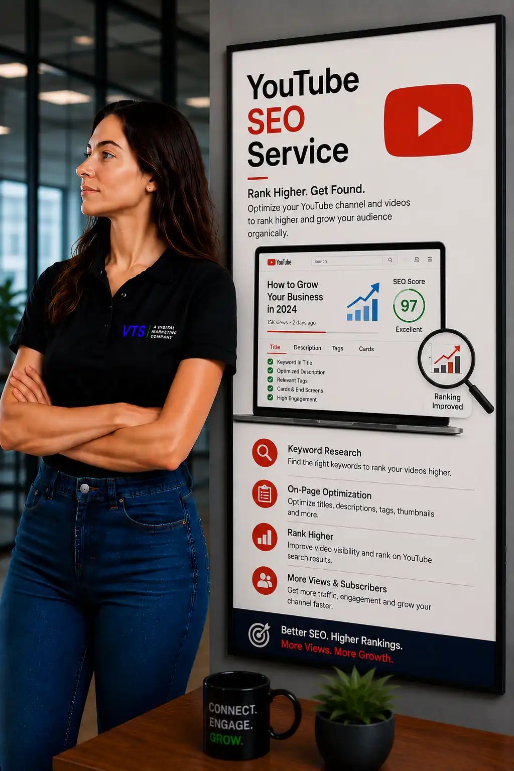 Youtube SEO planning and audit by V Touch Solutions