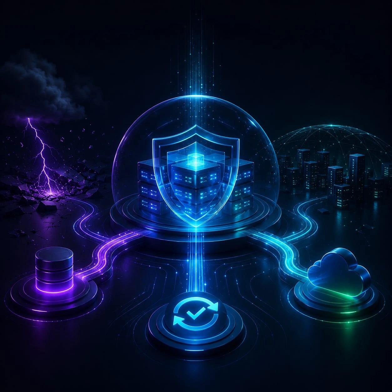 Disaster Recovery Backup reporting and performance insights