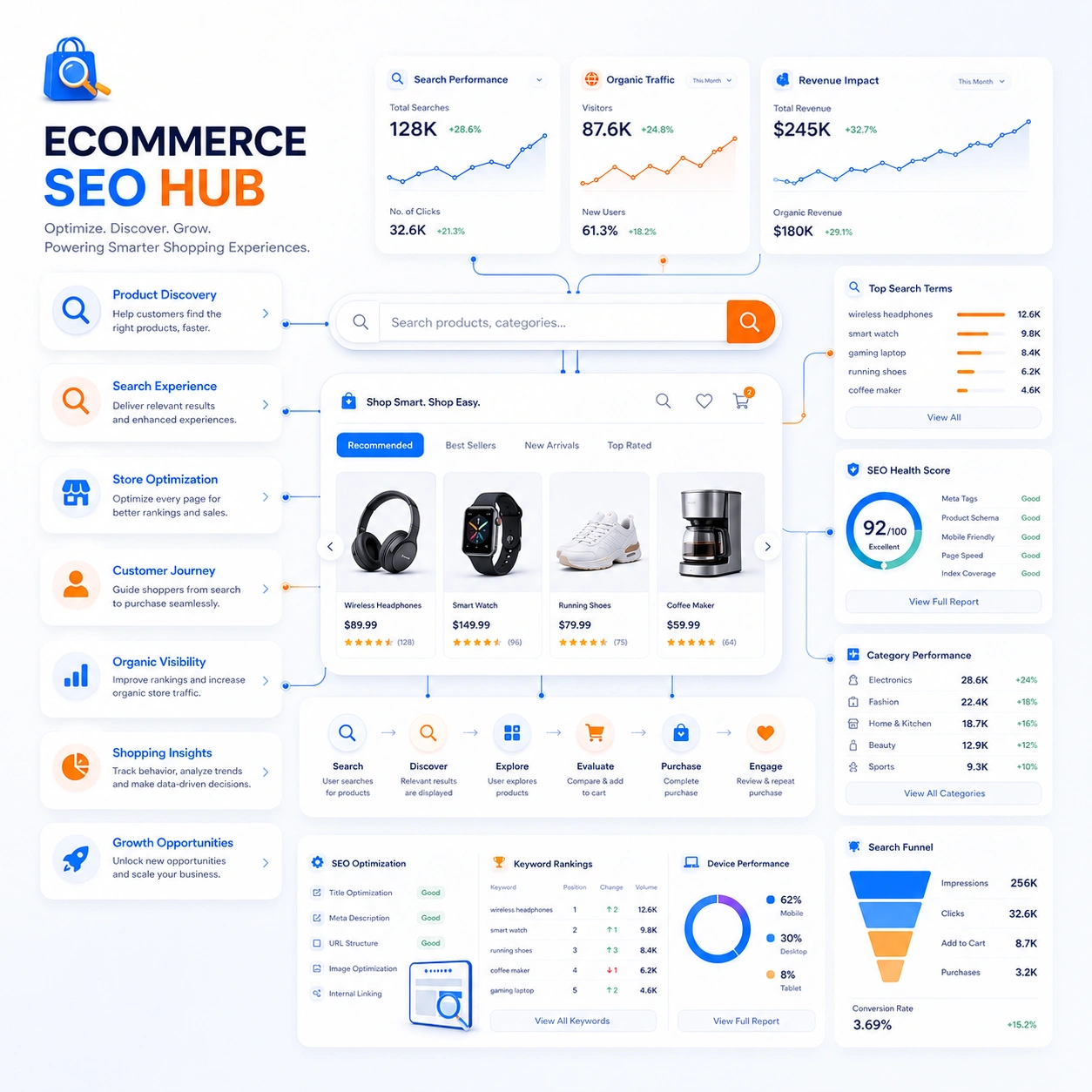 Ecommerce SEO customer journey planning