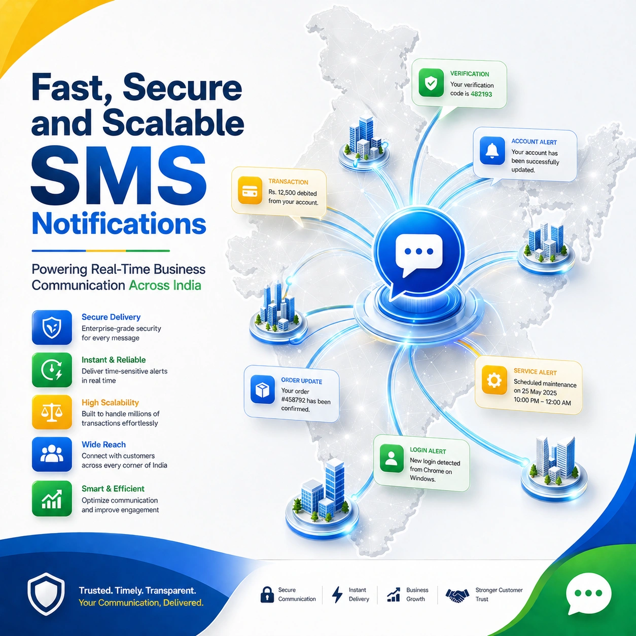 Transactional Bulk SMS planning and audit by V Touch Solutions
