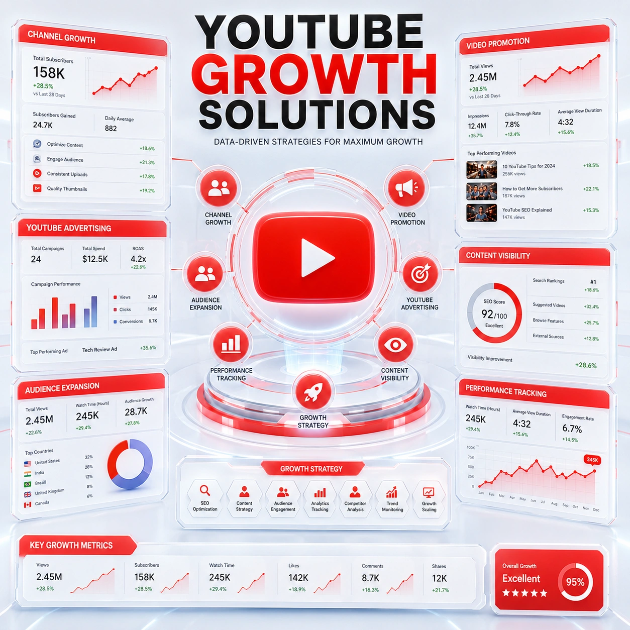 Youtube Marketing planning and audit by V Touch Solutions