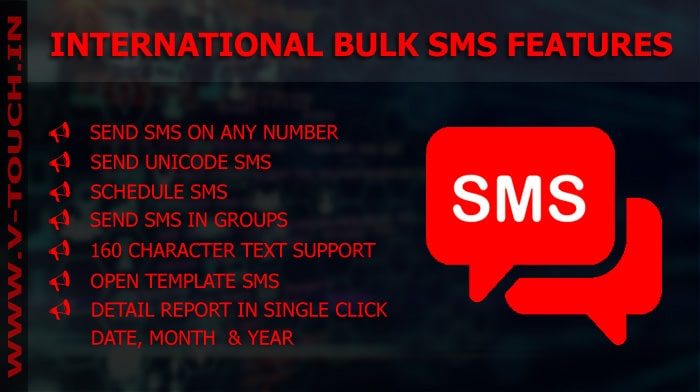 FEATURES OF INTERNATIONAL SMS 
	SERVICE IMAGE